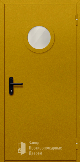 Фото двери «Однопольная со стеклом №25» в Ростову-на-Дону