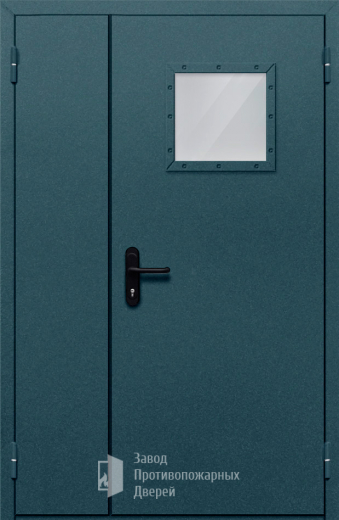 Фото двери «Полуторная со стеклом №87» в Ростову-на-Дону