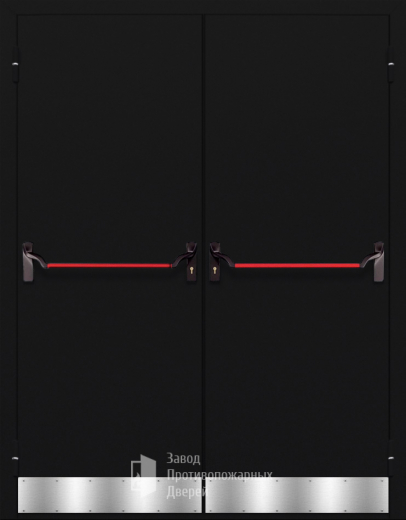 Фото двери «Двупольная с отбойником №27» в Ростову-на-Дону