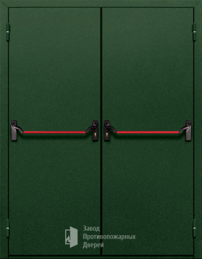 Фото двери «Двупольная глухая с антипаникой №19» в Ростову-на-Дону